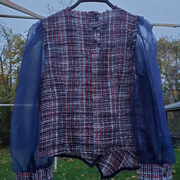 🥀NWT ZARA Blouse Brand New - Picture 3 of 8